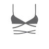 Heather Grey Wrap Bralette Top -Boutine La WrapBraletteTop HeatherGrey 01