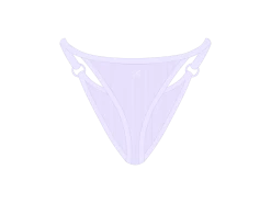 Lavender Wrap Thong Bottoms
