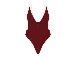 Subarctic Adjustable Ribbed Retro One-piece