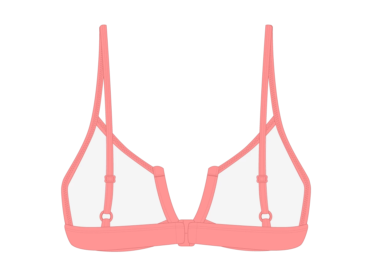 CoralV-Cut Top 4 CoralV-Cut Top - Image 2