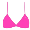 Hot Pink Fitted Top II -Boutine La hotPFittedF