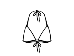 Manhattan Black Double String Top -Boutine La image 1160b6c5 cec5 4e67 b203 c988bbd60a67