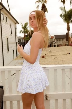 On Court Tennis Dress - Floral -Boutine La image a352d4b0 83de 4818 b9cb f34b07359162