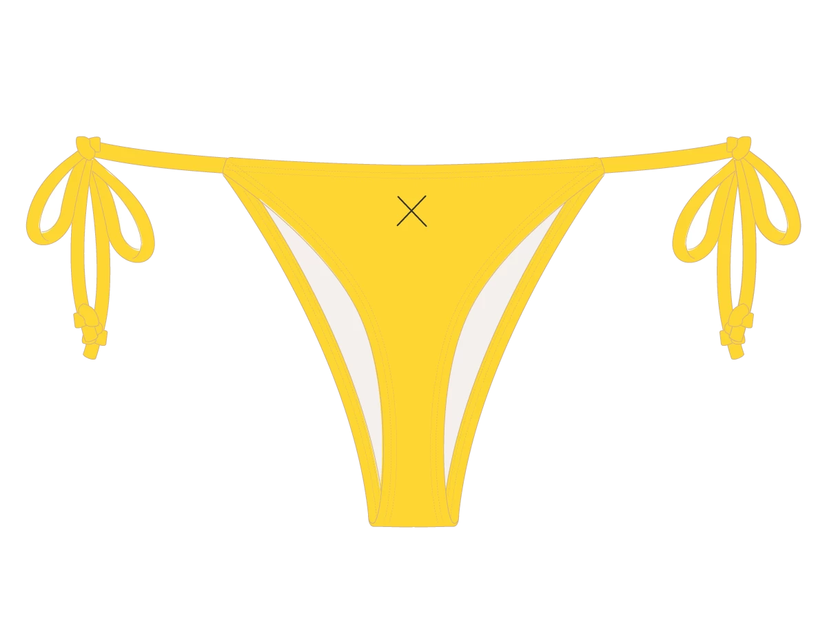 Lily Yellow Beachy Bottoms 3 Lily Yellow Beachy Bottoms