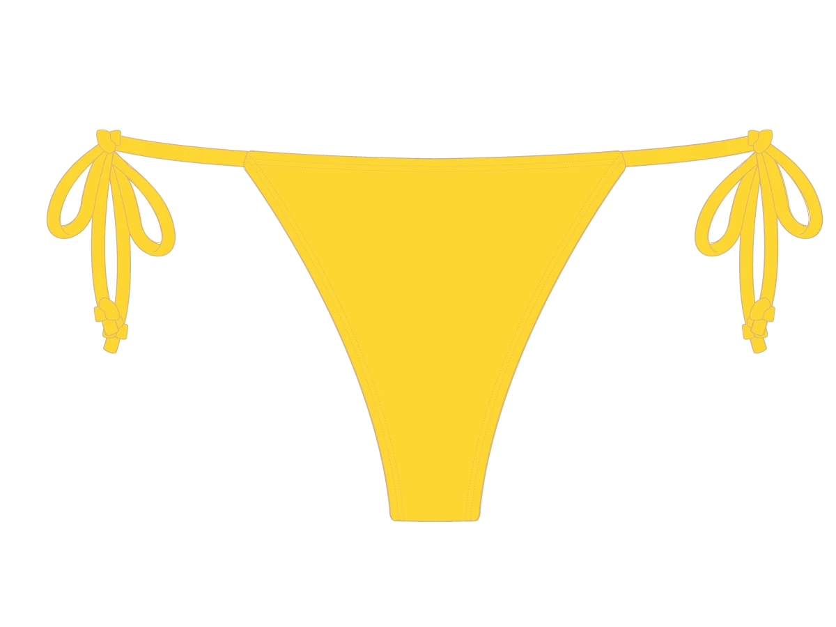 Lily Yellow Beachy Bottoms 4 Lily Yellow Beachy Bottoms - Image 2