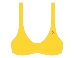 Lily Yellow Yogi Top -Boutine La lilySyogiFront