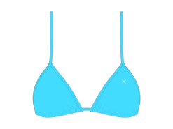 Baby Blue Bikini Top II -Boutine La mayatop