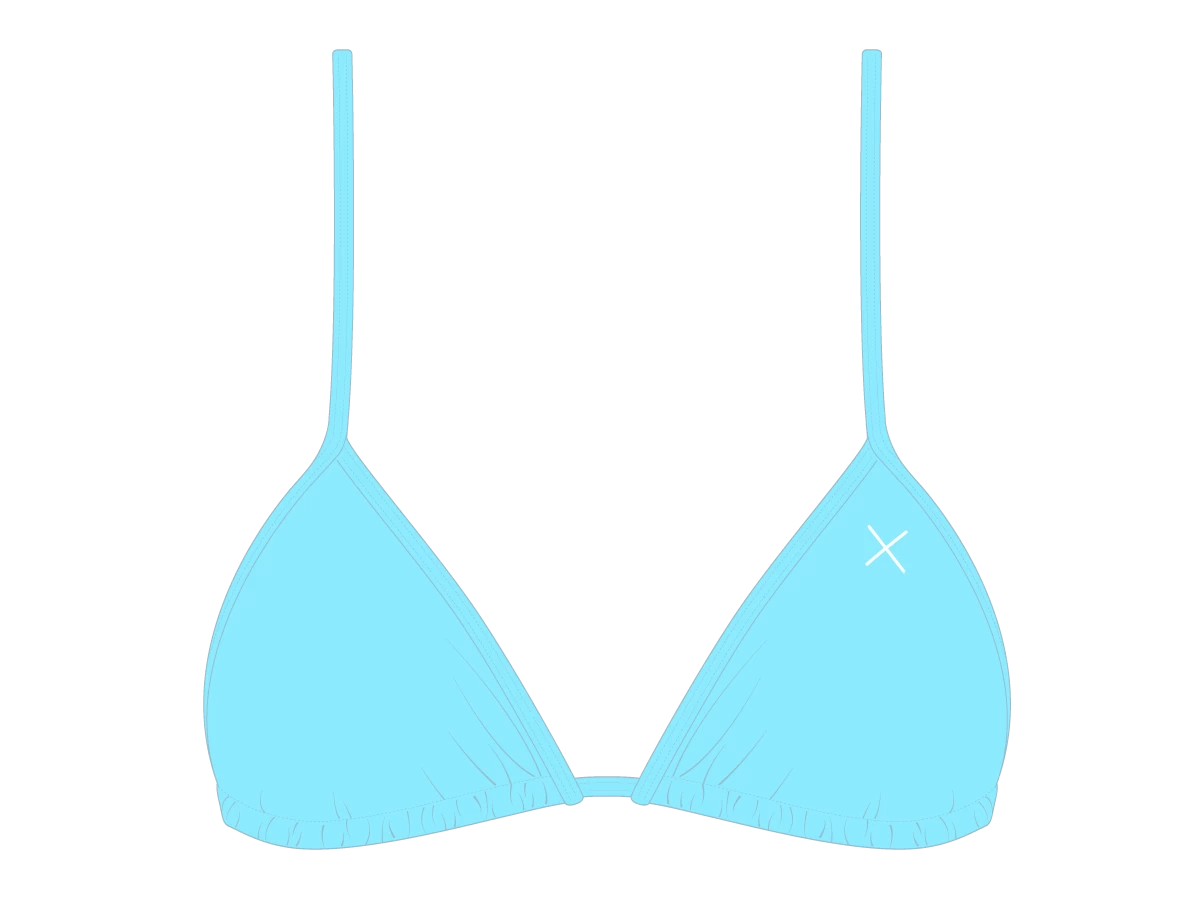 Off-Blue Bikini Top II 3 Off-Blue Bikini Top II