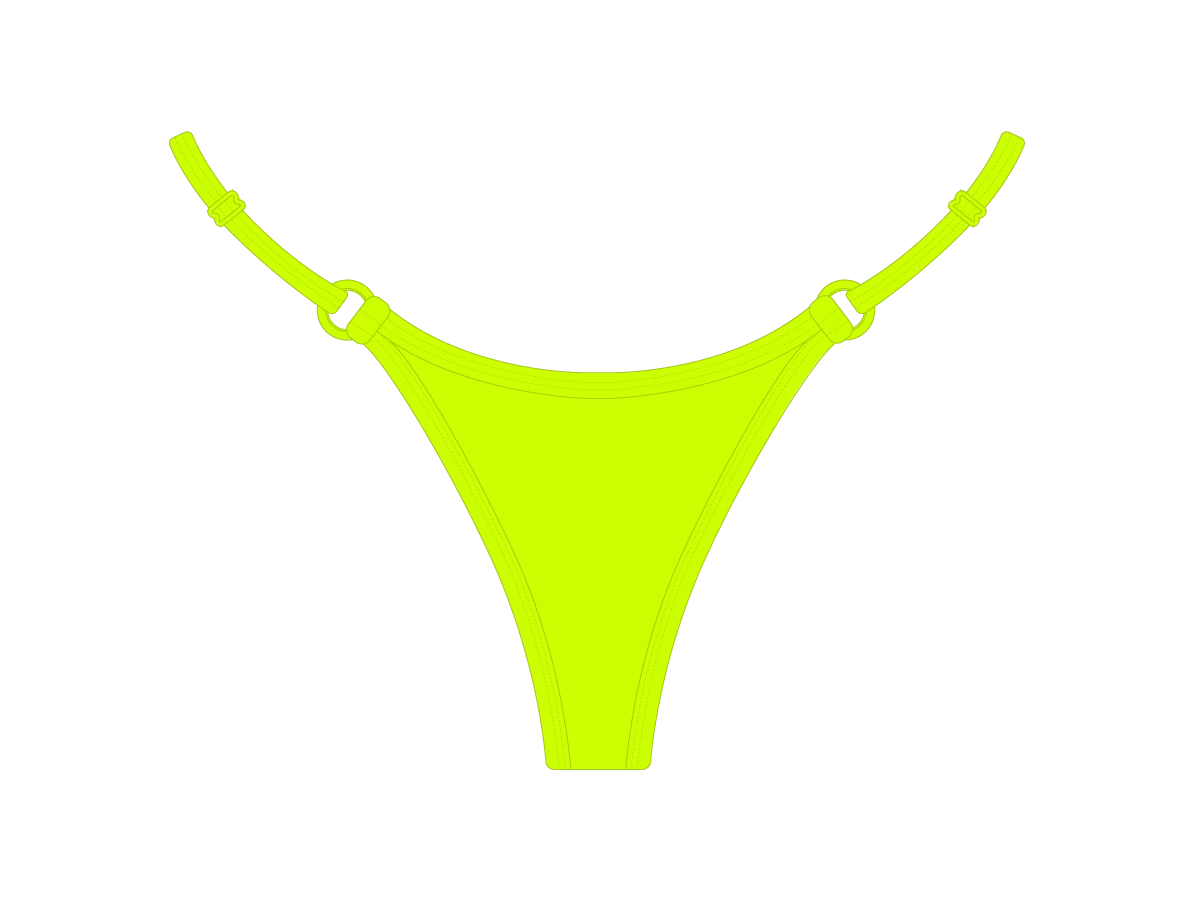 Sour Yellow Minimal Bottoms 4 Sour Yellow Minimal Bottoms - Image 2