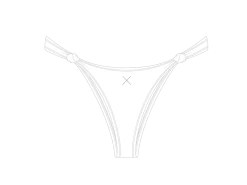 Venice White Twist Bottoms