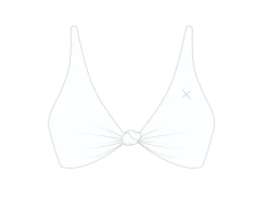 Venice White Twist Top