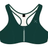 Valley Green Zipper Top -Boutine La valleyGreenZipperFront