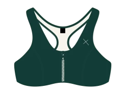 Valley Green Zipper Top